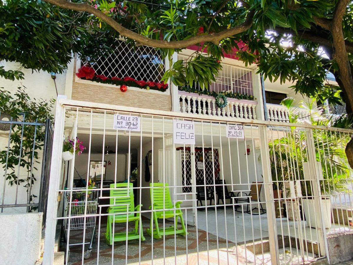 Casa Feliz Hostal Santa Marta  Buitenkant foto